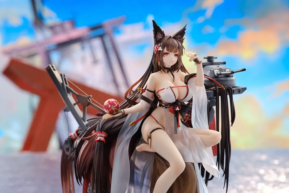 Azur Lane PVC Statue 1/7 Amagi Wending Waters Serene Lotus Ver. 25 cm