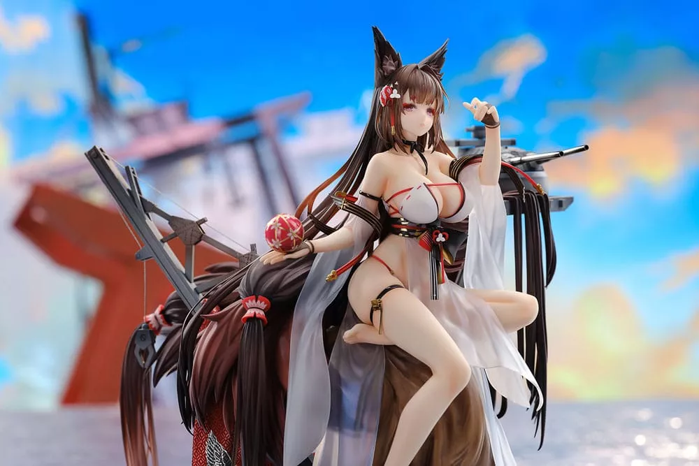 Azur Lane Estatua PVC 1/7 Amagi Wending Waters Serene Lotus Ver. 25 cm