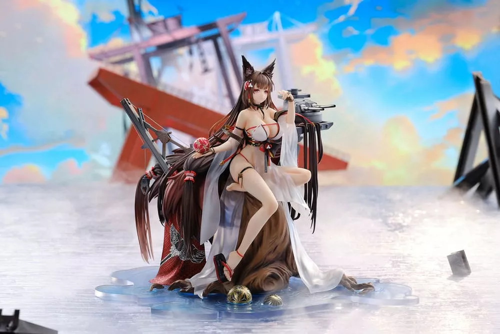 Azur Lane Estatua PVC 1/7 Amagi Wending Waters Serene Lotus Ver. 25 cm