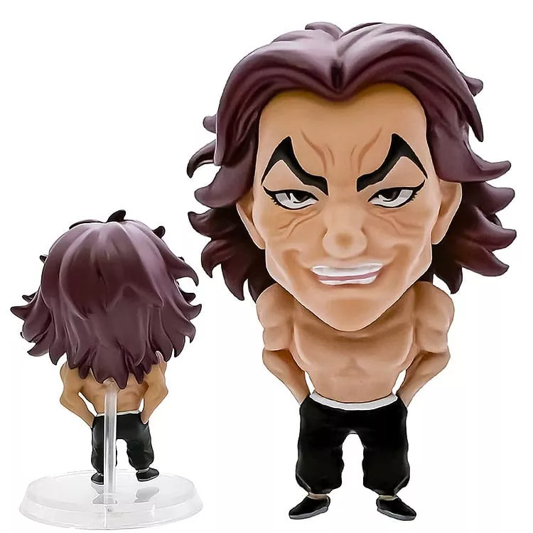 Baki Hanman Pack de 8 Figuras PVC 16d Collectible Figure Collection Baki Hanma 6 cm