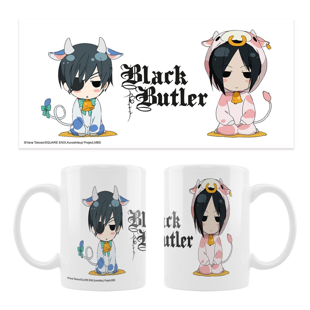 Black Butler mug céramique Cow Costumes