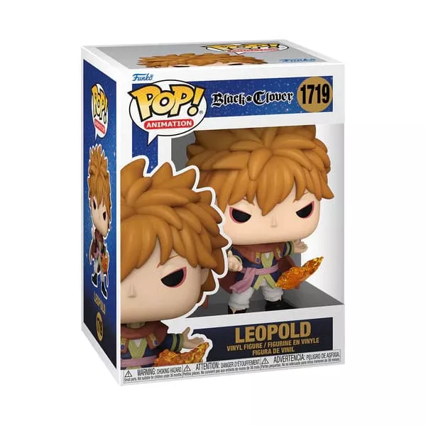 Black Clover Figura POP! Animation Vinyl Leopold 9 cm