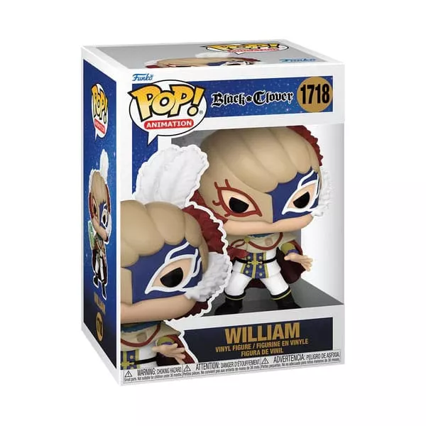 Black Clover POP! Animation Vinyl Figur William 9 cm