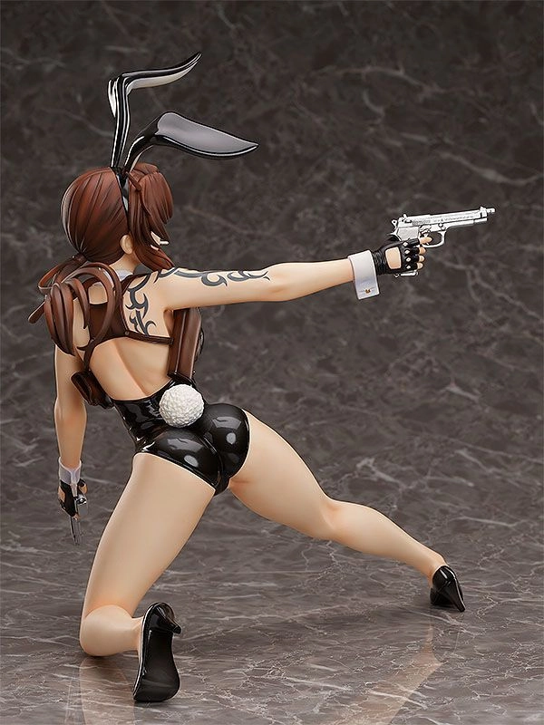 Black Lagoon statuette PVC 1/4 Revy Bare Leg Bunny Version 35 cm