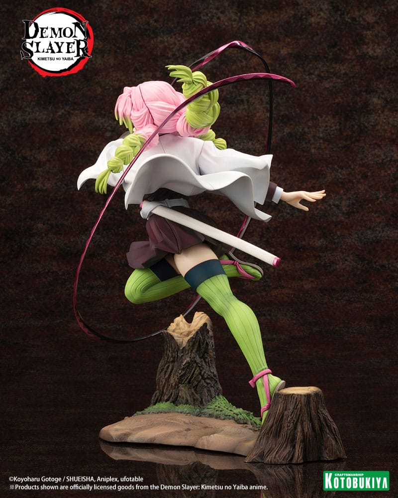 Demon Slayer: Kimetsu no Yaiba statuette PVC ARTFXJ 1/8 Mitsuri Kanroji Bonus Edition 25 cm