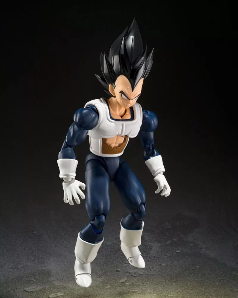 Dragon Ball S.H. Figuarts Actionfigur Vegeta Old Battle Clothes 14 cm