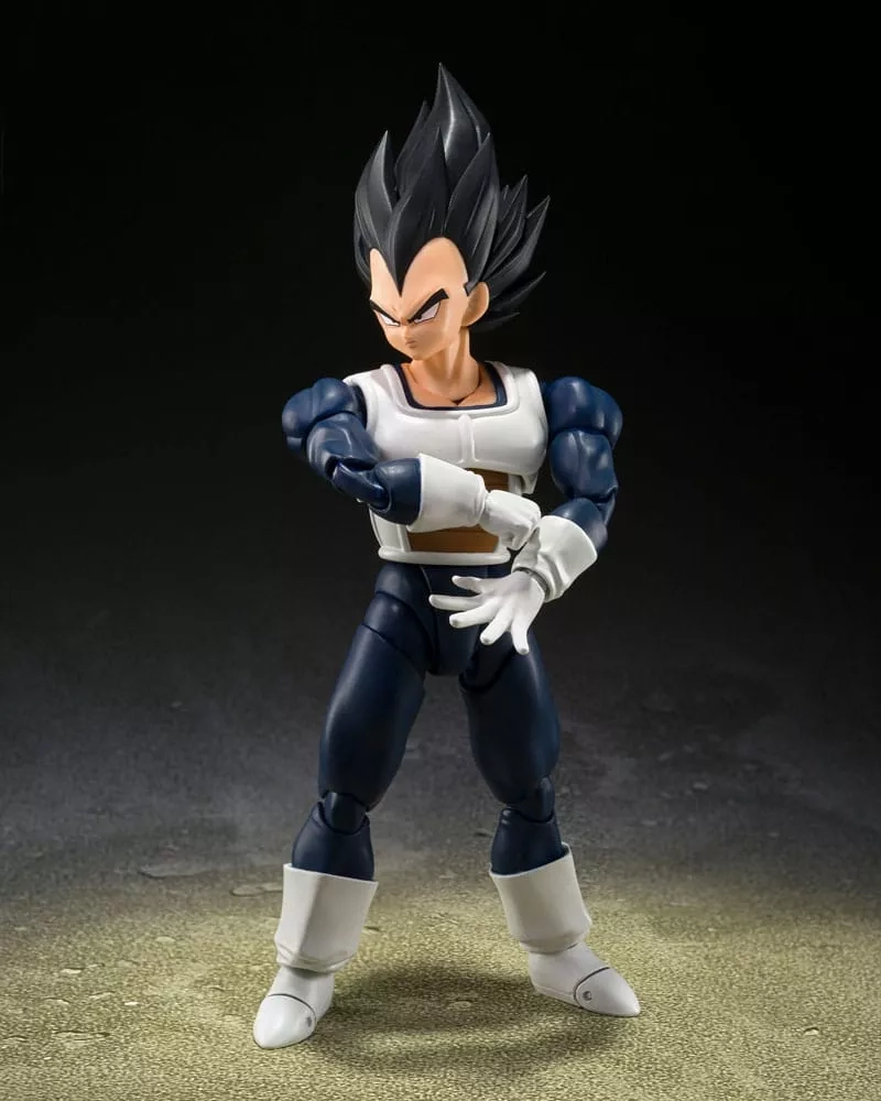 Dragon Ball Figura S.H. Figuarts Vegeta Old Battle Clothes 14 cm