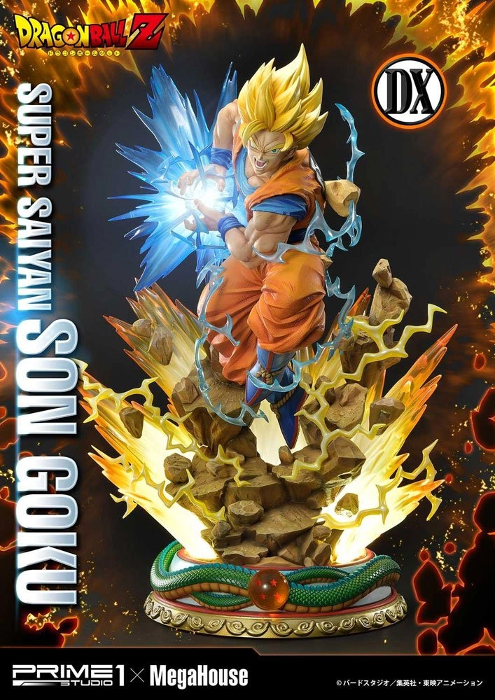Dragon Ball Z statuette 1/4 Super Saiyan Son Goku Deluxe Version 64 cm