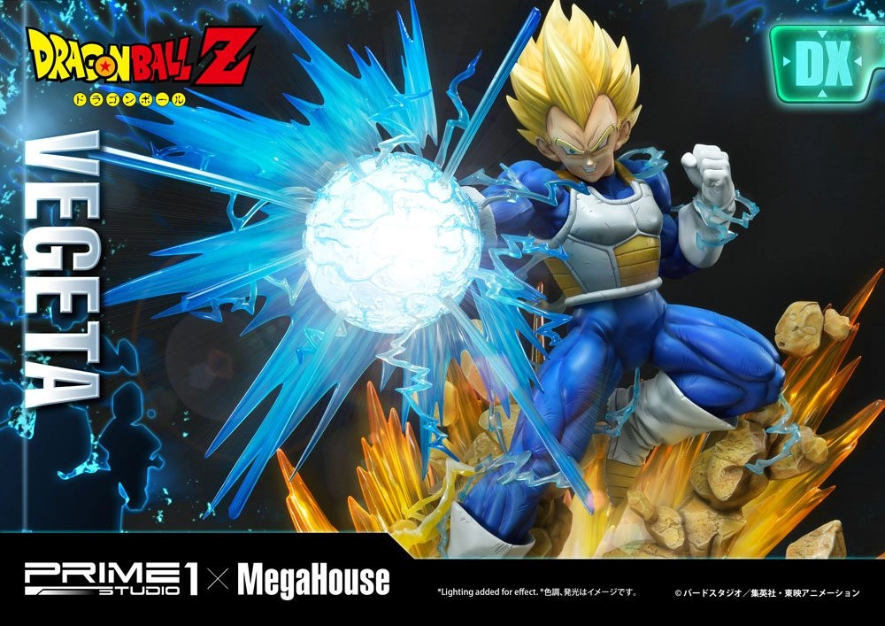 Dragon Ball Z statuette 1/4 Super Saiyan Vegeta Deluxe Version 64 cm