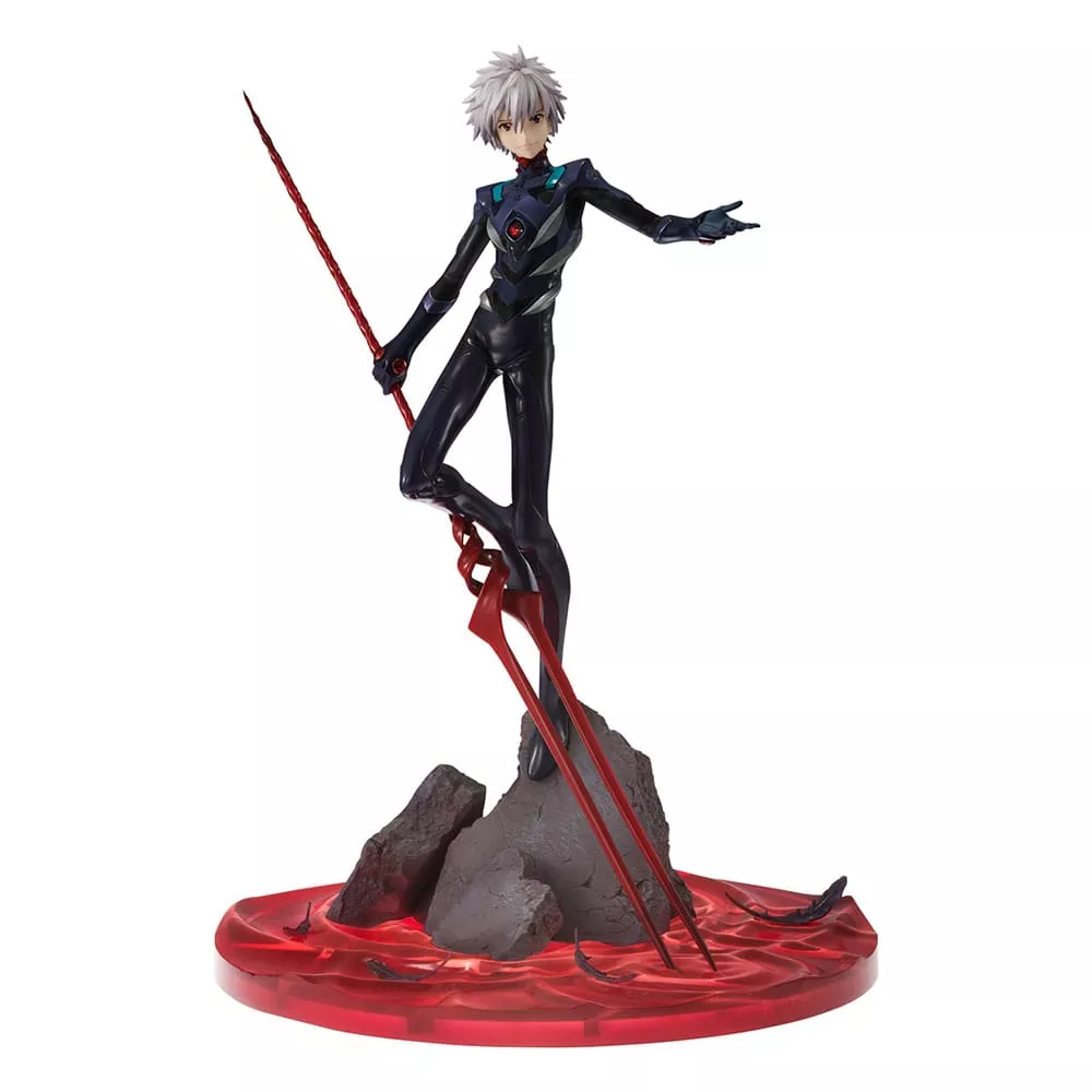 Evangelion: 3.0 + 1.0 Thrice Upon a Time Precious G.E.M. Serie PVC Statue Kaworu Nagisa 15th Anniversary Ver. 30 cm