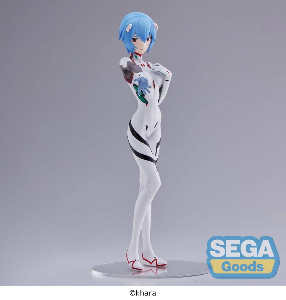 Evangelion: 3.0+1.0 Thrice Upon a Time SPM PVC Statue Rei Ayanami (Tentative Name) Momentary White 19 cm