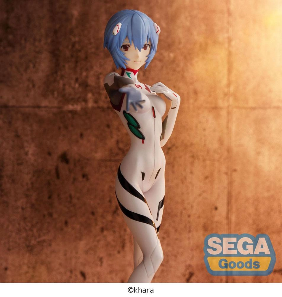 Evangelion: 3.0+1.0 Thrice Upon a Time statuette PVC SPM Rei Ayanami (Tentative Name) Momentary White 19 cm