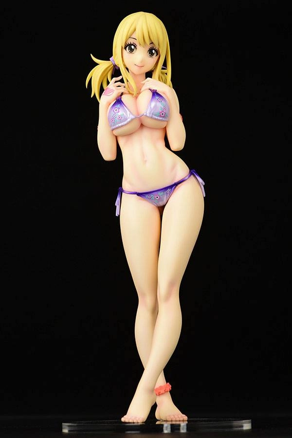 Fairy Tail statuette PVC 1/6 Lucy Heartfilia Swimsuit Pure in Heart Twin Tail Ver. 27 cm