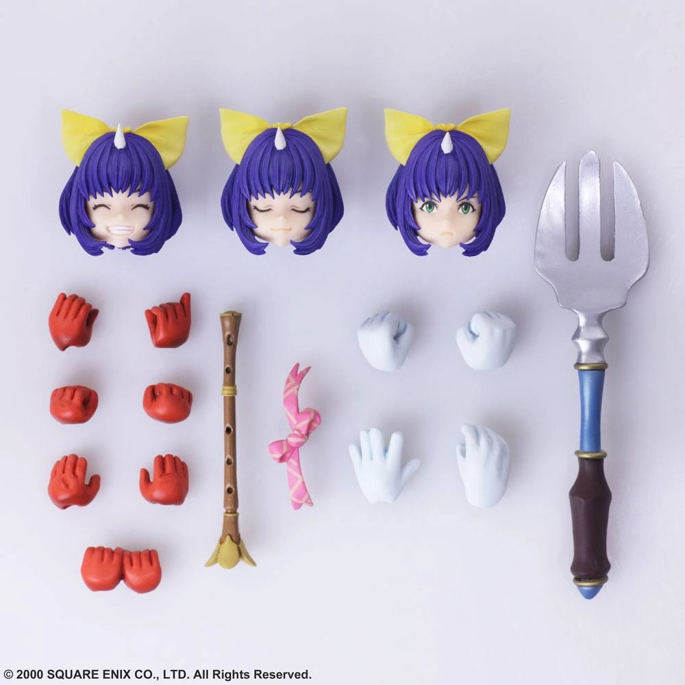 Final Fantasy IX figurines Bring Arts Eiko Carol & Quina Quen 9 - 14 cm