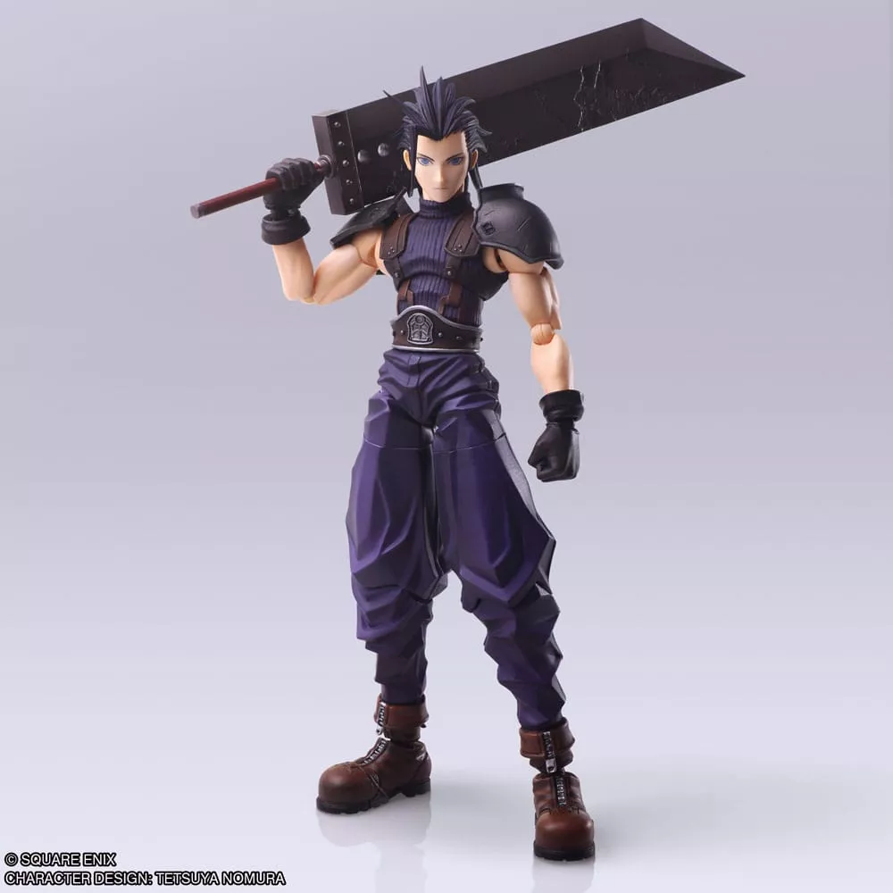 Final Fantasy VII Bring Arts Figura Zack Fair 16 cm