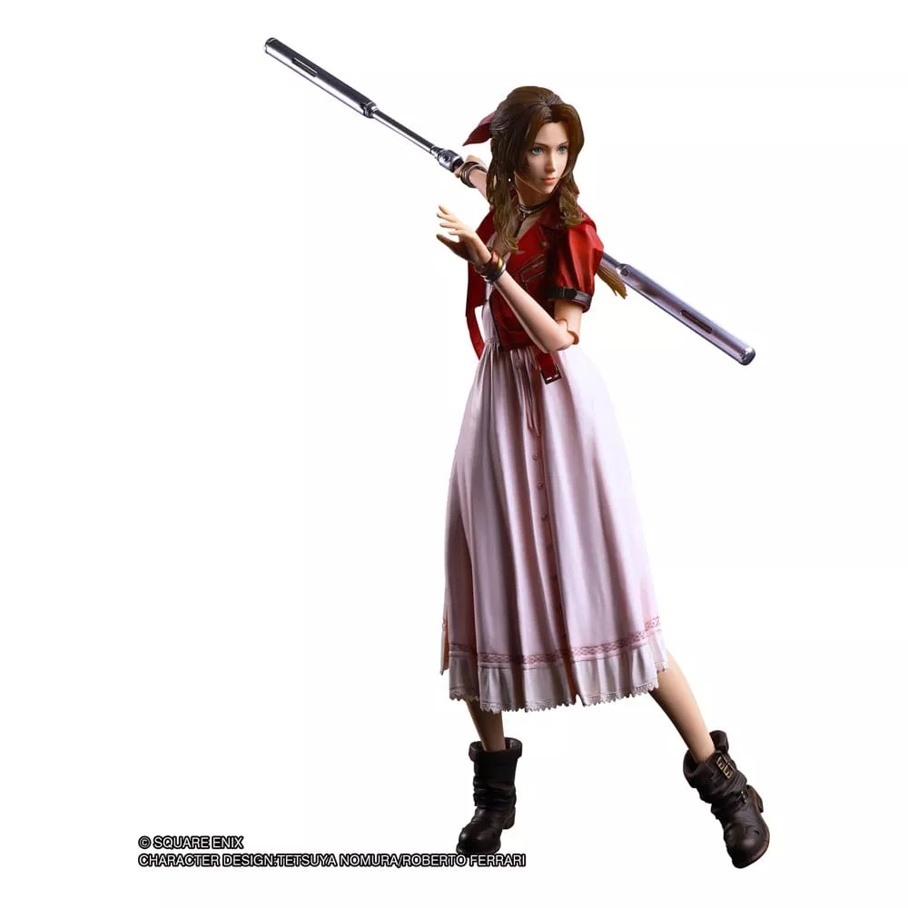 Final Fantasy VII Rebirth Play Kai Arts Actionfigur Aerith Gainsborough 24 cm