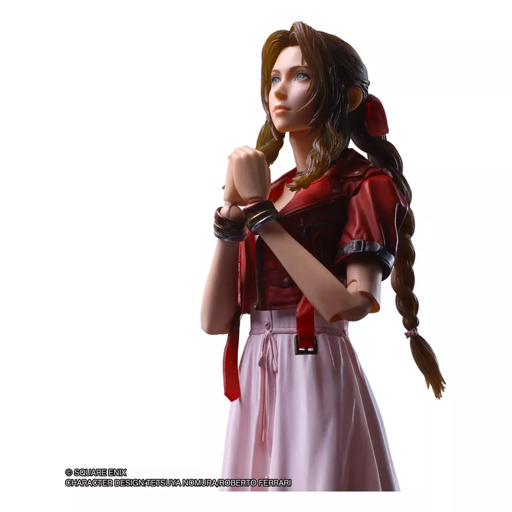 Final Fantasy VII Rebirth Play Kai Arts Figura Aerith Gainsborough 24 cm