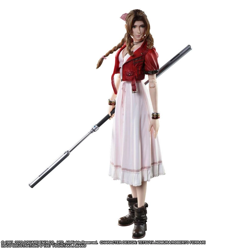 Final Fantasy VII Remake Play Arts Kai Action Figure Aerith Gainsborough 25 cm