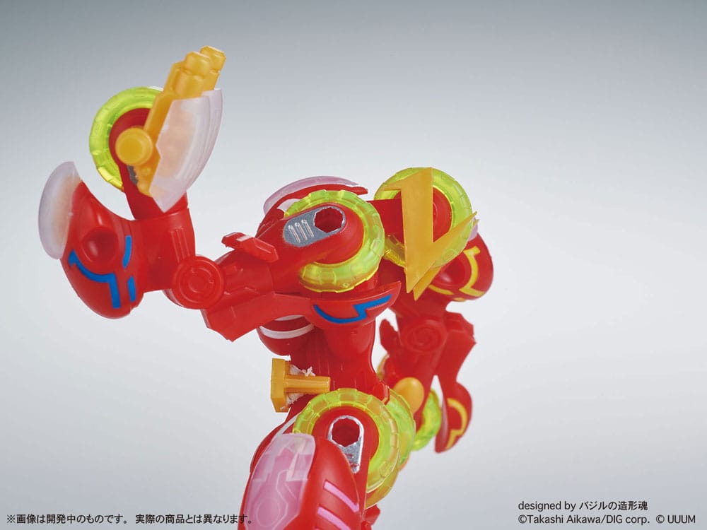 Gangimaru  figurine Moderoid Plastic Model Kit Leongashin 7 cm