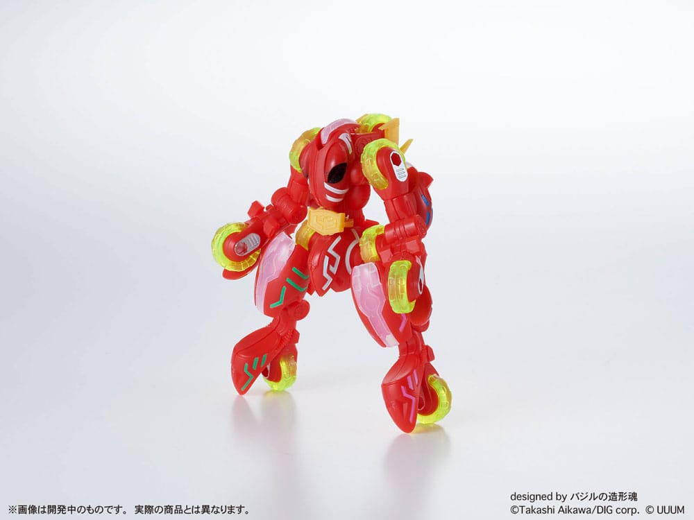 Gangimaru  figurine Moderoid Plastic Model Kit Leongashin 7 cm