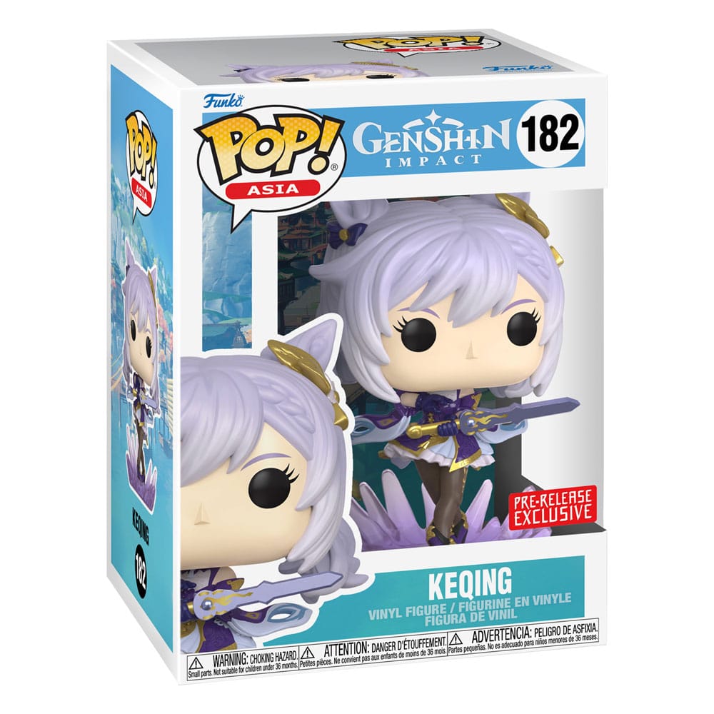 Genshin Impact POP! Games Vinyl Figur Keqing 9 cm