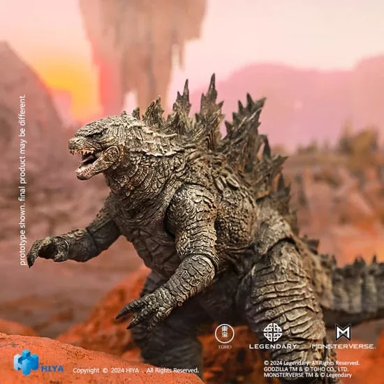 Godzilla x Kong: The New Empire Exquisite Basic Action Figure Godzilla Rre-evolved Ver. 18 cm