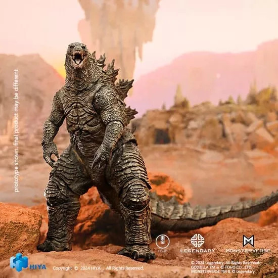 Godzilla x Kong: The New Empire Exquisite Basic Action Figure Godzilla Rre-evolved Ver. 18 cm