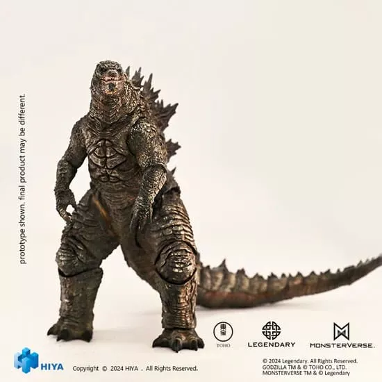 Godzilla x Kong: The New Empire Exquisite Basic Actionfigur Godzilla Rre-evolved Ver. 18 cm