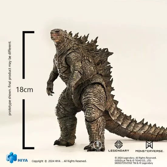 Godzilla x Kong: The New Empire Exquisite Basic Action Figure Godzilla Rre-evolved Ver. 18 cm