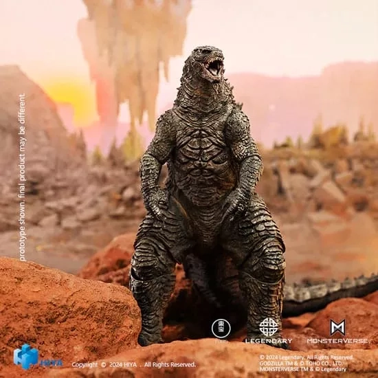 Godzilla x Kong: The New Empire Exquisite Basic Actionfigur Godzilla Rre-evolved Ver. 18 cm