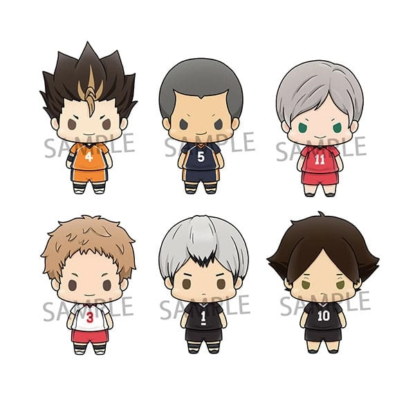 Haikyuu!! Chokorin Mascot Series Sammelfiguren Vol. 3 5 cm Sortiment (6)