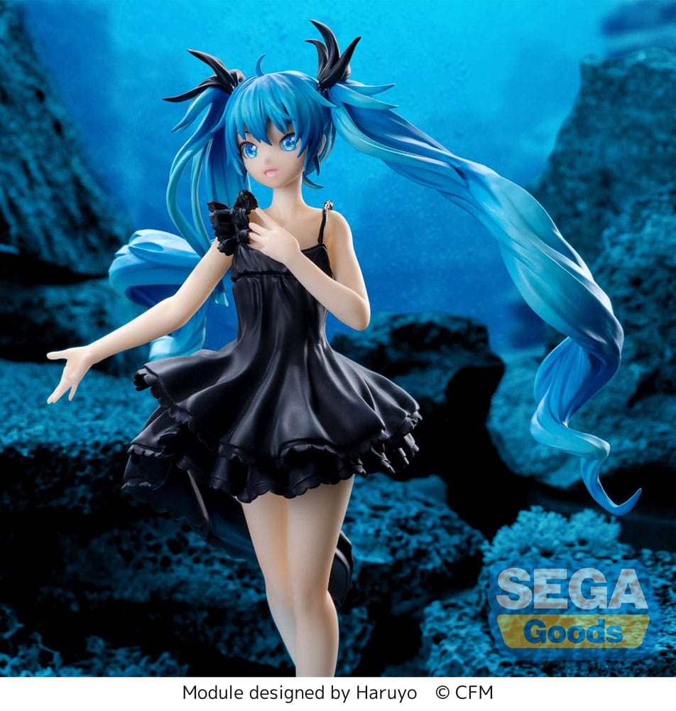 Hatsune Miku Estatua Luminasta PVC Hatsune Miku Deep Sea Girl 18 cm