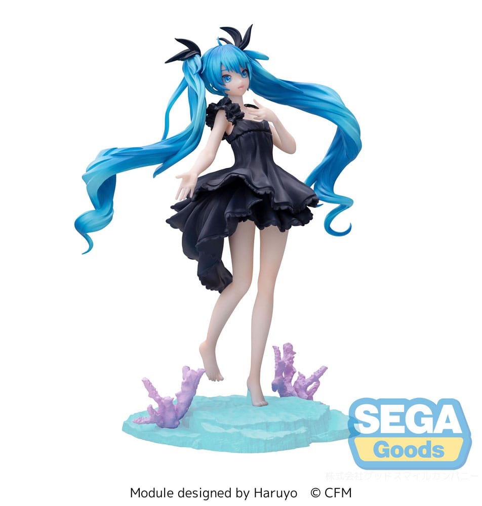 Hatsune Miku Estatua Luminasta PVC Hatsune Miku Deep Sea Girl 18 cm