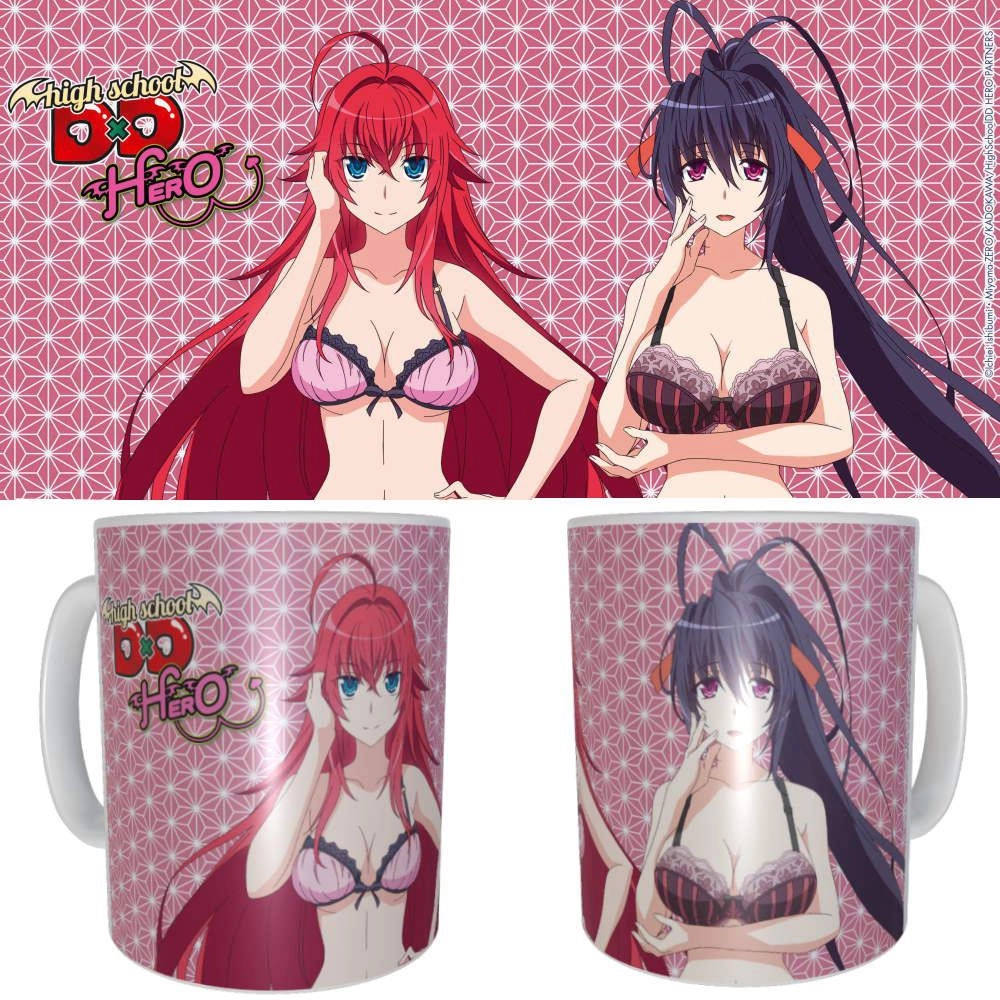 High School DxD Hero Taza Cerámica Gremory & Akeno