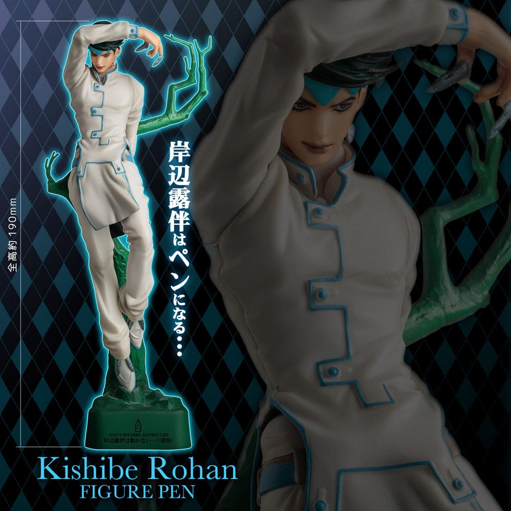 JoJo's Bizarre Adventure stylo figurine Rohan Kishibe 19 cm