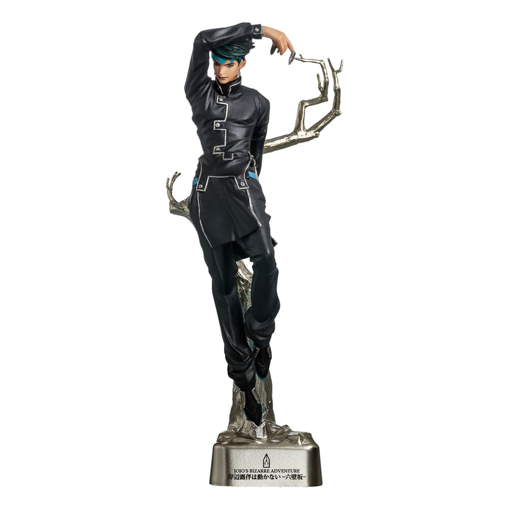 JoJo's Bizarre Adventure stylo figurine Rohan Kishibe Black Ver. 19 cm