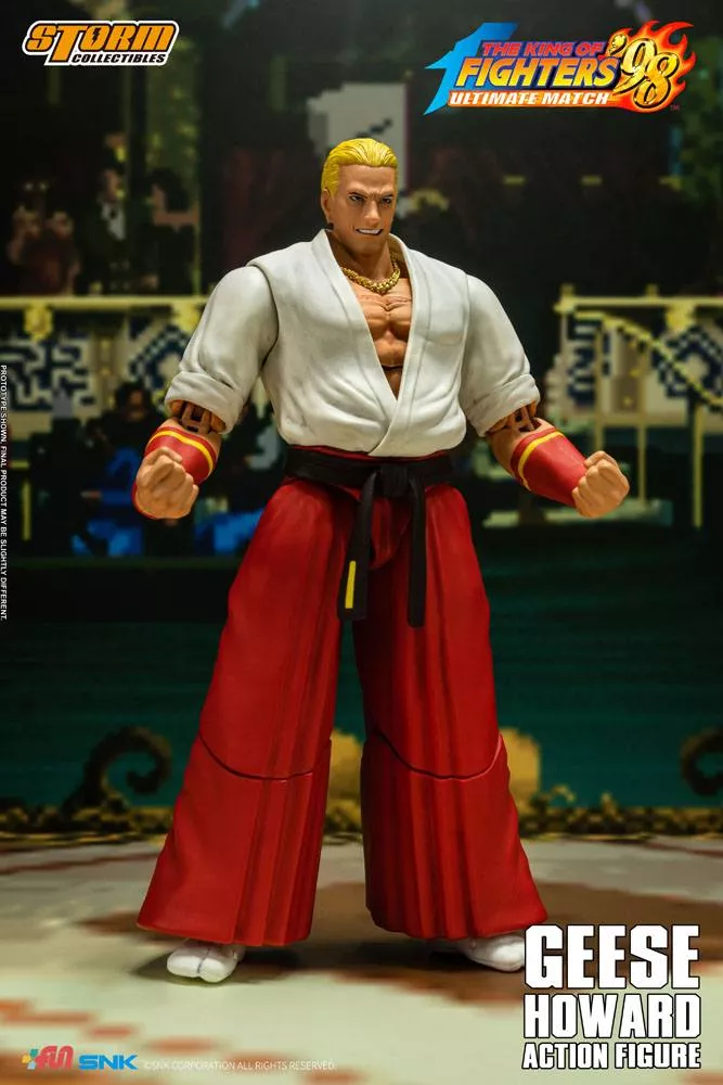 King of Fighters '98: Ultimate Match Figura 1/12 Geese Howard 18 cm