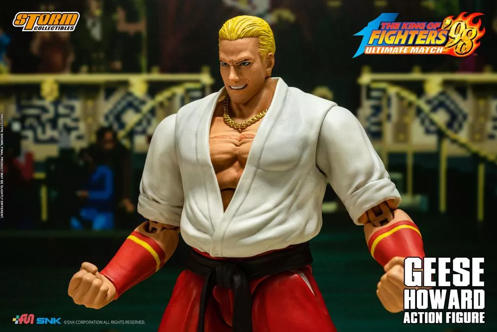 King of Fighters '98: Ultimate Match Actionfigur 1/12 Geese Howard 18 cm