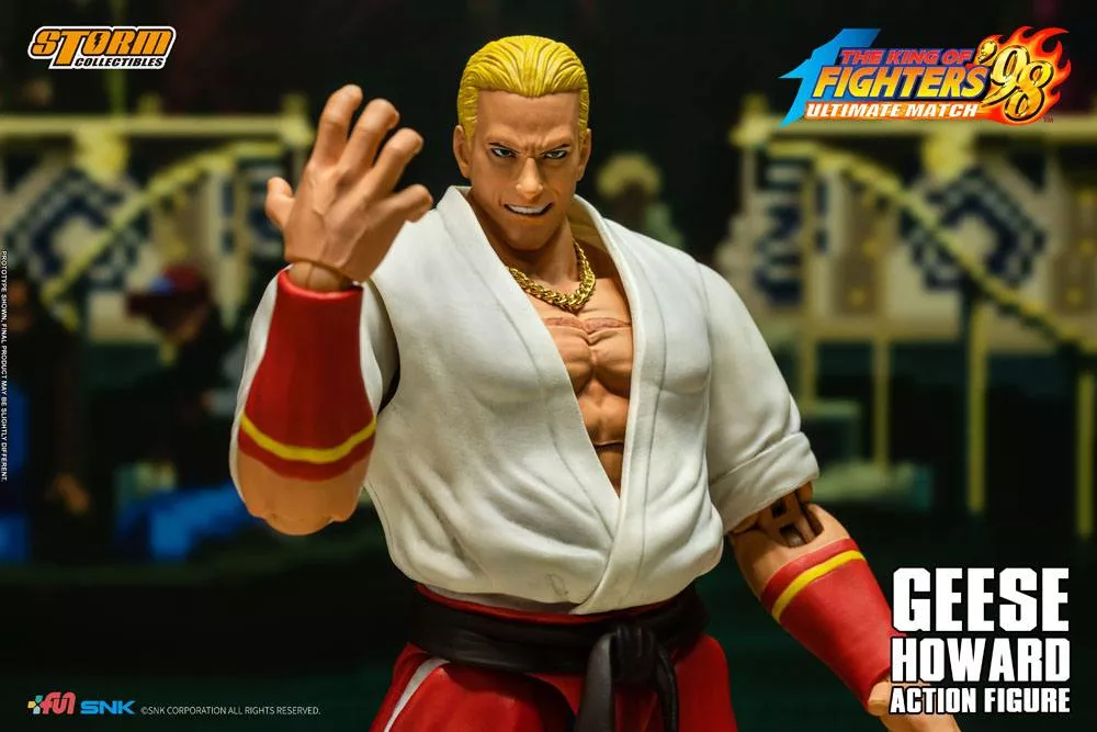 King of Fighters '98: Ultimate Match Actionfigur 1/12 Geese Howard 18 cm