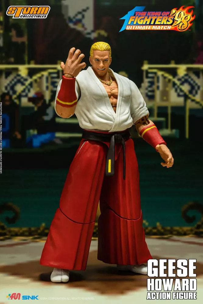 King of Fighters '98: Ultimate Match Actionfigur 1/12 Geese Howard 18 cm