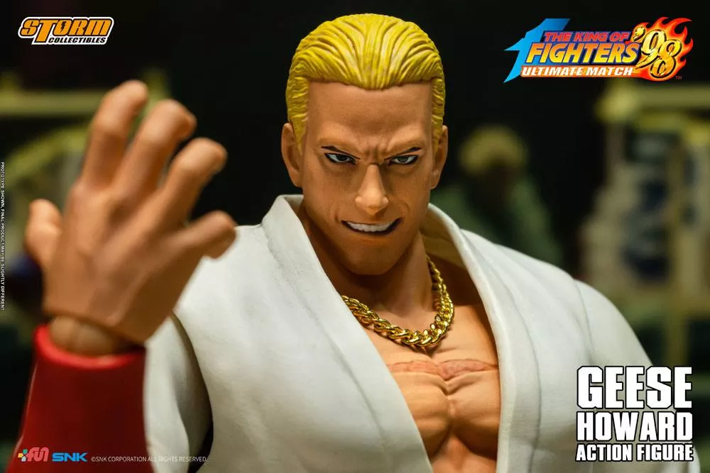 King of Fighters '98: Ultimate Match Actionfigur 1/12 Geese Howard 18 cm