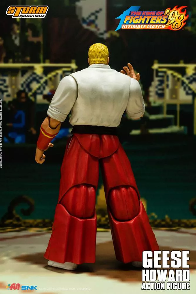 King of Fighters '98: Ultimate Match Actionfigur 1/12 Geese Howard 18 cm