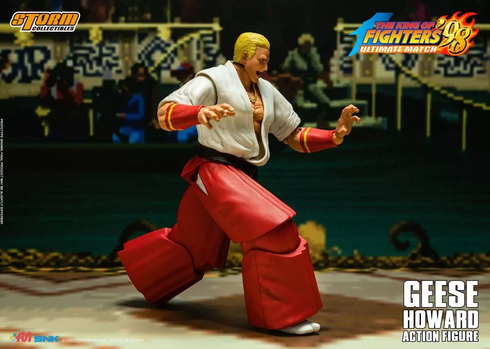 King of Fighters '98: Ultimate Match Action Figure 1/12 Geese Howard 18 cm