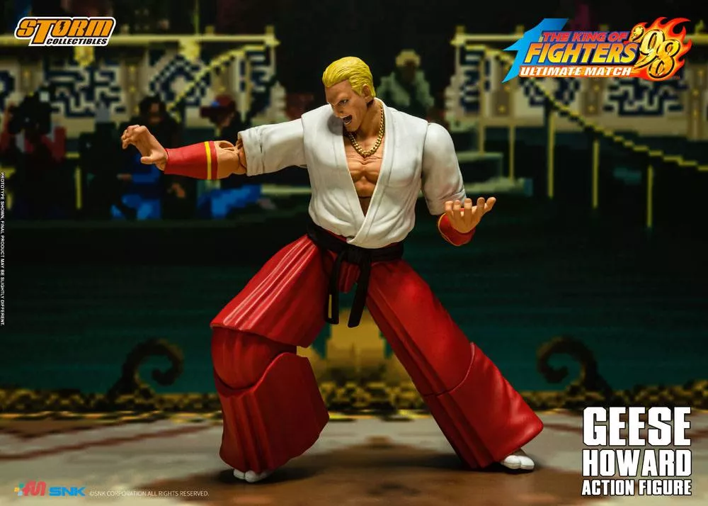 King of Fighters '98: Ultimate Match Figura 1/12 Geese Howard 18 cm