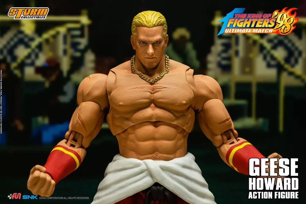 King of Fighters '98: Ultimate Match Figura 1/12 Geese Howard 18 cm