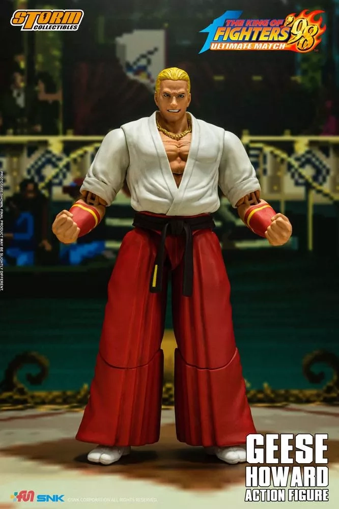 King of Fighters '98: Ultimate Match Figura 1/12 Geese Howard 18 cm