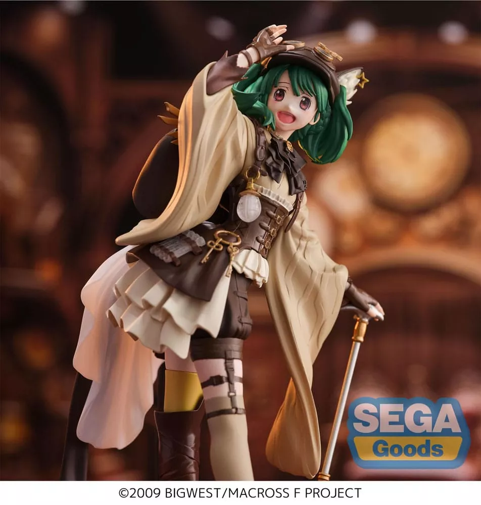 Macross Frontier Series Estatua FIGURIZMa PVC Ranka Lee Oshare Macross Revolution Ver. 17 cm