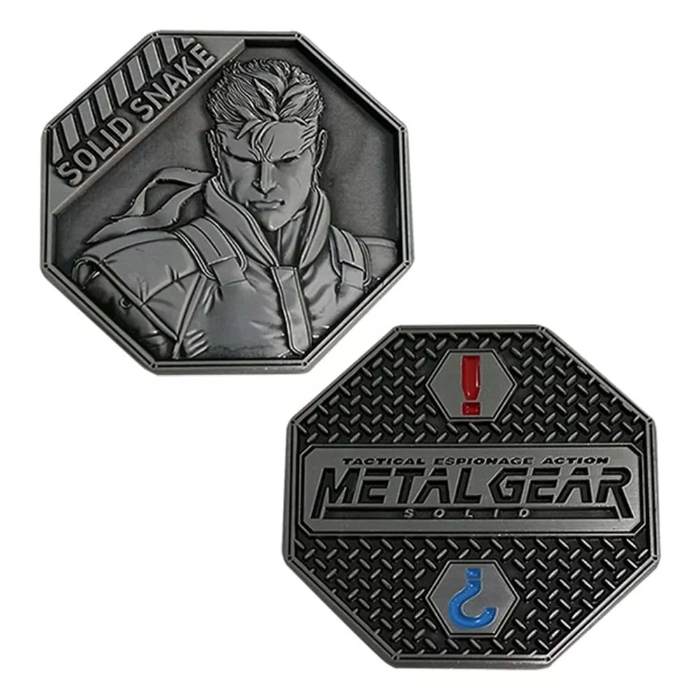 Metal Gear Solid Sammelmünze Solid Snake Limited Edition