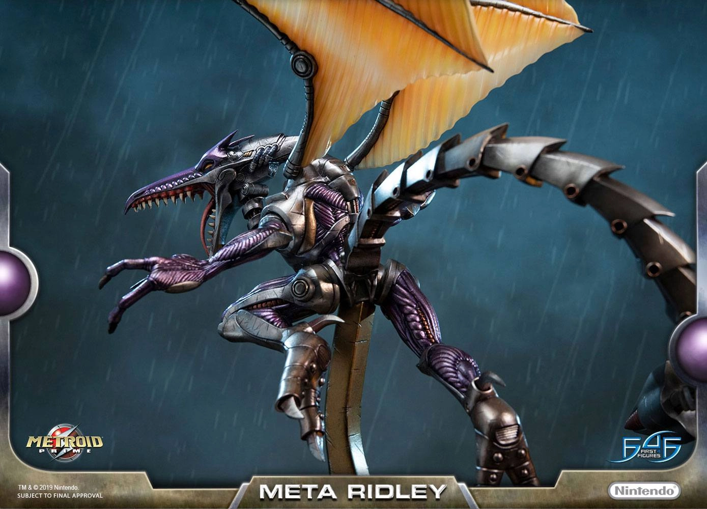 Metroid Prime statuette Meta Ridley 94 cm