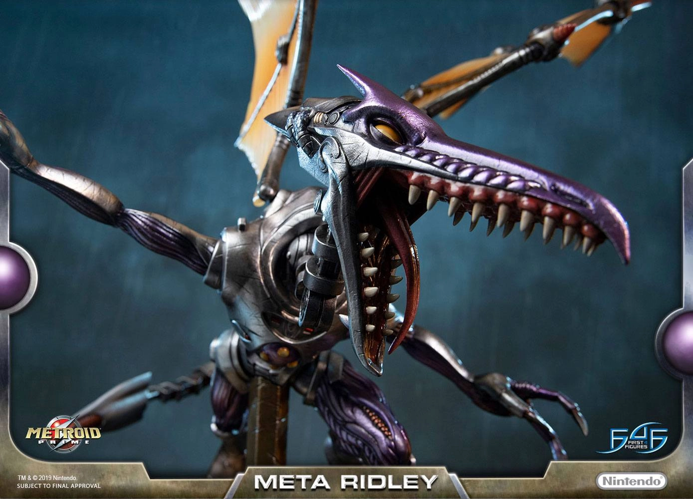 Metroid Prime statuette Meta Ridley 94 cm